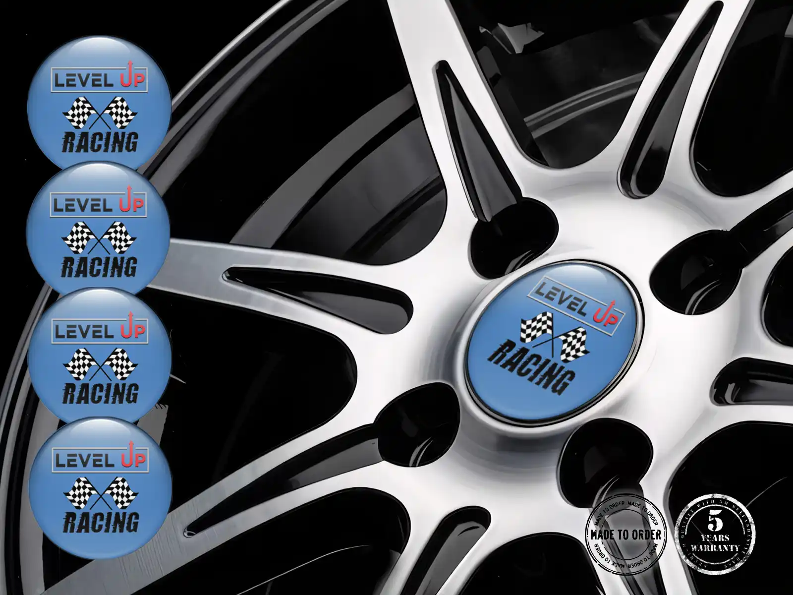 Logo Insignia Rueda Diseño Drift Pro Racing